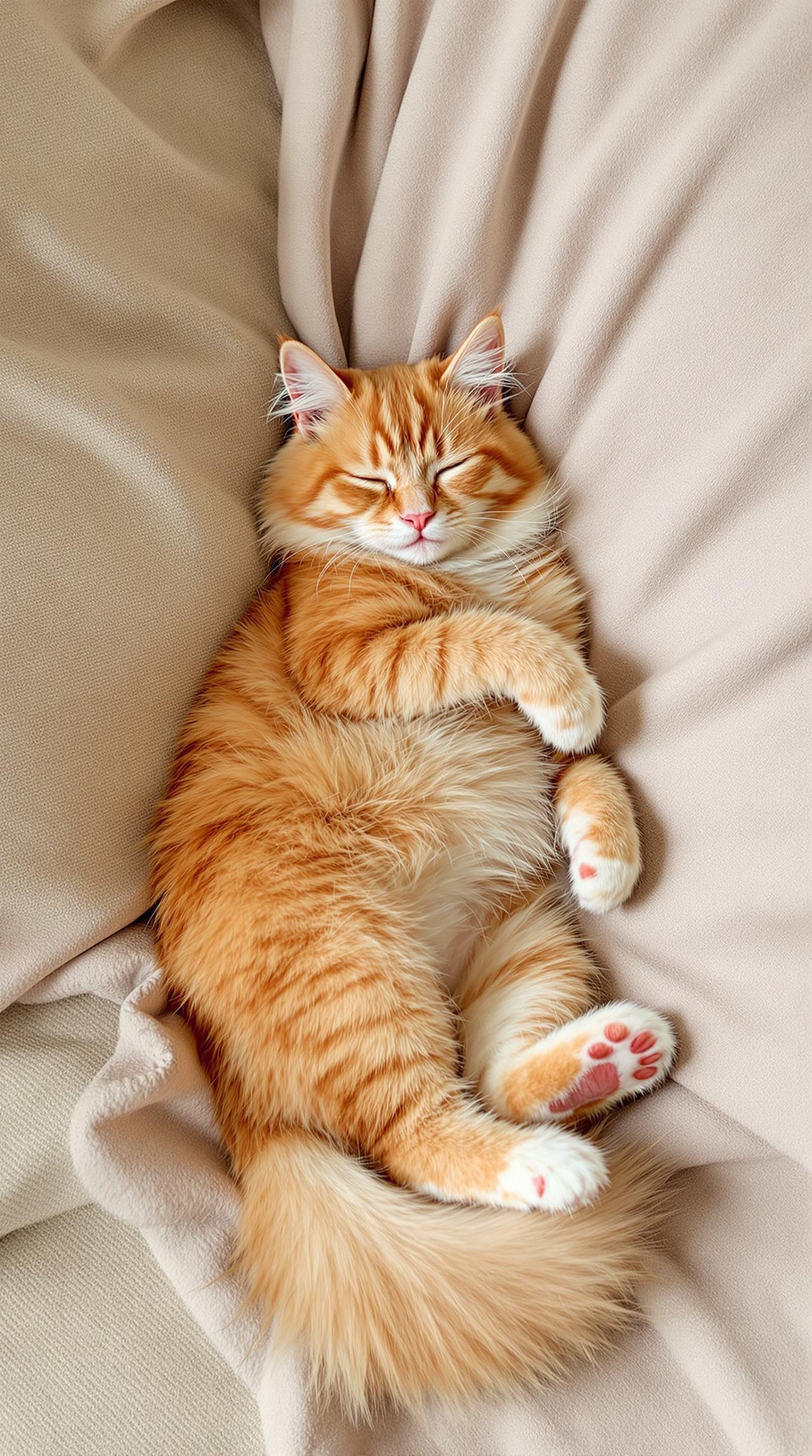 猫咪的100种奇怪睡姿合集 - 宅宅影视热门短视频